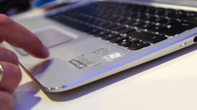 Buying online: The UAE leads the region in terms of adoption, with 71 per cent of the country shopping online. Adam Berry / Getty Images