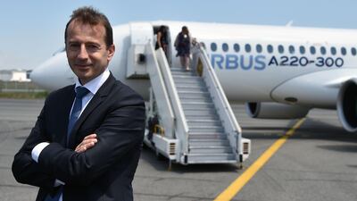 Guillaume Faury has been nominated to replace Tom Enders as the head of Airbus. AFP