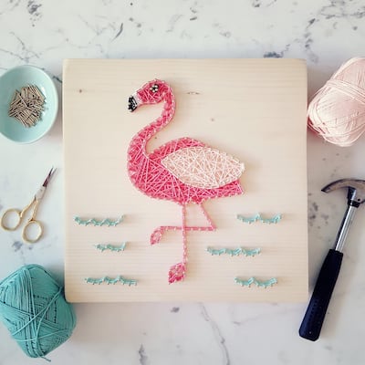 String art by Turquoise Boutique Studio. Courtesy Turquoise Boutique Studio