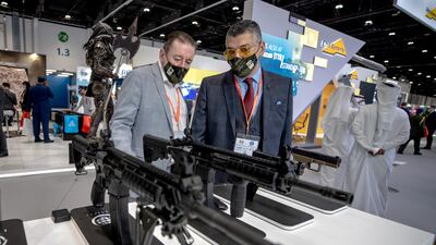 Visitors check out the Emtan display