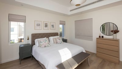 The master bedroom