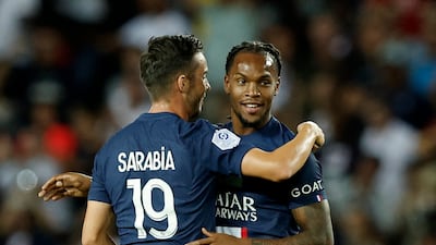 Pablo Sarabia (Mbappe, 86') N/A. Reuters