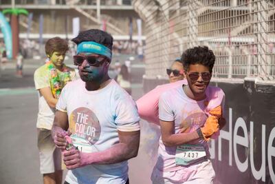 Register now to take part in The Color Run in November in Dubai. Antonie Robertson / The National