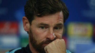 Zenit St. Petersburg's coach Andre Villas-Boas attends a news conference prior to the Champions League soccer match against Benfica. (REUTERS/Rafael Marchante)