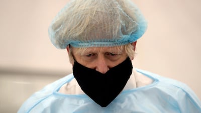 British Prime Minister Boris Johnson will speak to US President Joe Biden this week about the Covid-19 pandemic. Getty