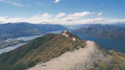 Roys Peak in Wanaka, New Zealand. Unsplash