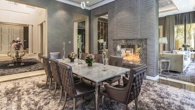 The villa is lavishly decorated. Courtesy LuxuryProperty.com