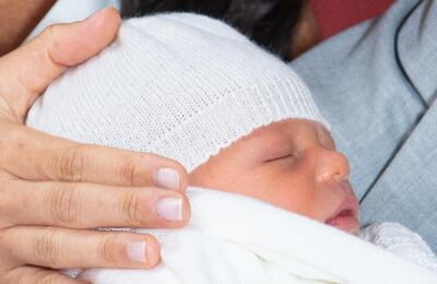 Archie Harrison Mountbatten-Windsor, born Monday, May 6. AFP