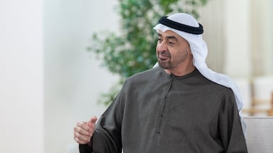 President Sheikh Mohamed has directed the creation of a health system to provide comprehensive healthcare for Emiratis. Abdulla Al Neyadi / UAE Presidential Court ---