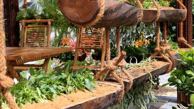 “There was a clear outright winner for each garden category — large, medium and small — it was simply a matter of choosing the garden with the highest score,” explained Emirati judge Kamelia Zaal. Ravindranath K / The National