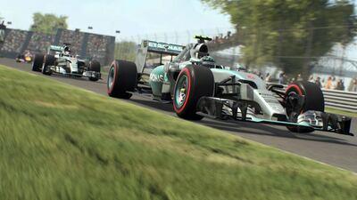 A still from the F1 2015 video game, building excitement ahead of Abu Dhabi Grand Prix. Courtesy of Gameplay Me.