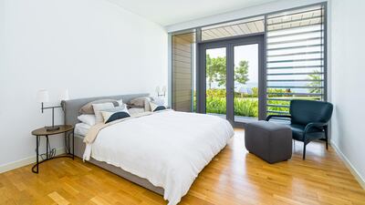 One of the four bedrooms is on the ground floor.