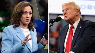 Kamala Harris and Donald Trump hold similar as well as contrasting views on America's approach towards East and South-East Asia. AP