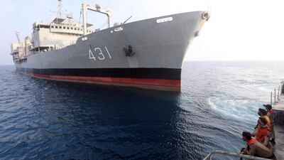 It was also designed to lift heavy cargo and serve as a launch point for helicopters. Iranian army via AP