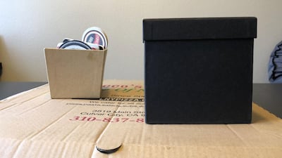 While some went for elaborate recreations, others opted to cover just the basics, like composition. A Twitter user arranges boxes to recreate this Impressionist landscape. Via @GettyMuseum / Twitter