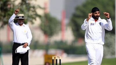 Monty Panesar has had to deal with off-field issues, but selectors believe he is in the right frame of mind. Satish Kumar / The National