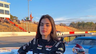 Toni Breidinger, 21, who is of Lebanese descent, has become the first Arab-American female to race in Nascar. Instagram