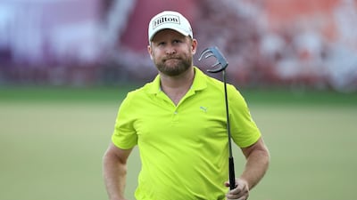 Jamie Donaldson is the first-round leader at the Omega Dubai Desert Classic. Andrew Redington / Getty Images