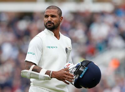 India's selectors should consider dropping Shikhar Dhawan from the Test team for good. AFP