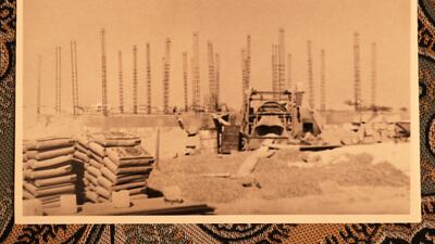 The Rana family's villa in Mirdif under construction.