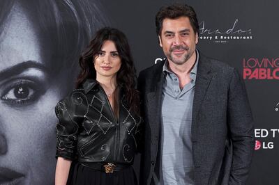 Penelope Cruz and Javier Bardem play the leads in 'Loving Pablo'. Getty