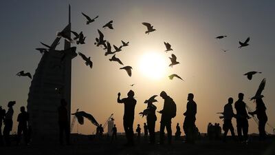 The third most popular place to visit is simply "the beach". Pawan Singh / The National