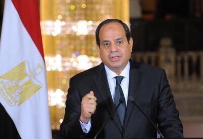 Egyptian president Abdel Fattah El Sisi. Reuters