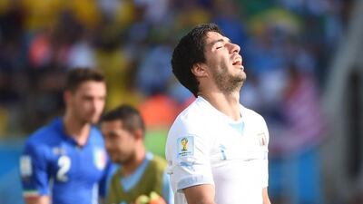 Luis Suarez has been denied an appeal of his ban from Fifa, leaving only the Court of Arbitration for Sport as the Uruguayan's last line of overturning the ban. Emmanuel Dunand / AFP