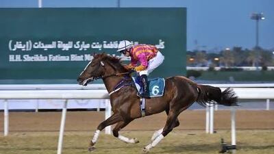 Tadhg O'Shea was the UAE champion jockey last season.