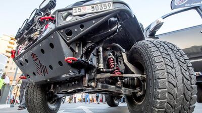 A Nissan Xterra owned by Rahul Venugopal. Leslie Pableo for The National