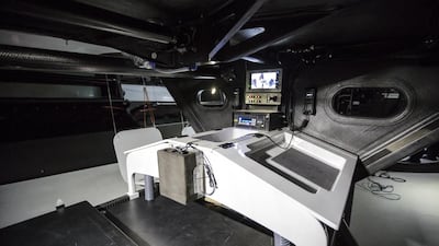 A photographic tour of Azzam, Abu Dhabi Ocean Racing's boat for the 2014/15 Volvo Ocean Race.