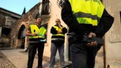 Italy has legalised citizens' patrols under a new law that also aims to stem illegal immigration. Damien Meyer / AFP