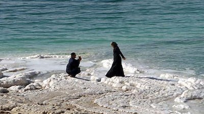 Visitors can enjoy the Dead Sea's health benefits. Ammar Awad / Reuters