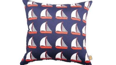 Boats cushion, £18 (Dh107).