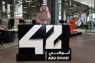 Dr Ahmed Al Shoaibi, acting chief executive of 42 Abu Dhabi coding school in Mina Zayed warehouses district in Abu Dhabi. Pawan Singh / The National