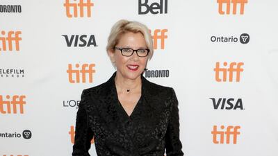 Annette Bening attends 'The Report' premiere during the 2019 Toronto International Film Festival on September 8, 2019. AFP