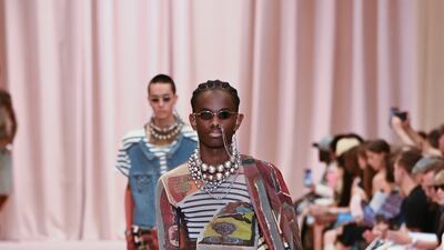 The Jean Paul Gaultier haute couture autumn/winter 2022-2023 show as part of Paris Fashion Week.