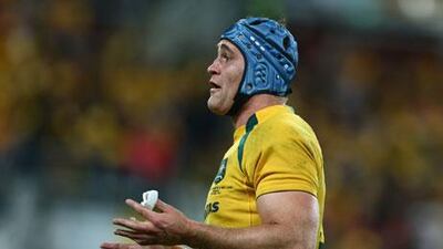 James Horwill will face an enquiry into his action during the first Test. Mark Kolbe / Getty Images