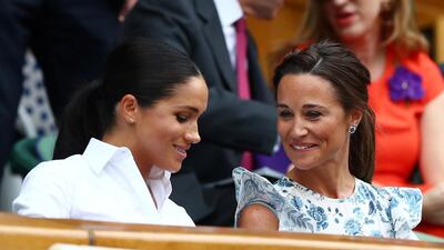 Meghan, Duchess of Sussex, and Pippa Middleton in the Royal Box. Photo: Reuters