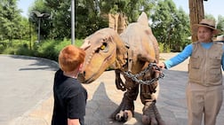 Dubai parks and resorts has reopened after being closed since the end of February. Dubai. Chris Whiteoak / The National