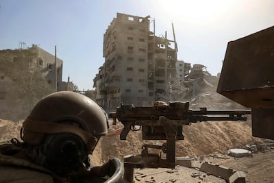 Israeli troops have stepped up attacks on Gaza in recent weeks despite pleas for a ceasefire. AFP