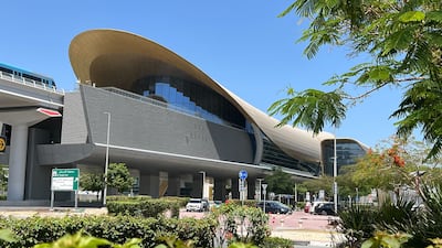 Their apartment is close to Dubai Metro