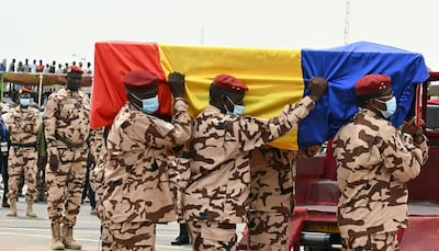 Chad's President Idriss Deby died from wounds sustained in a battle with rebels in the country's north. AFP