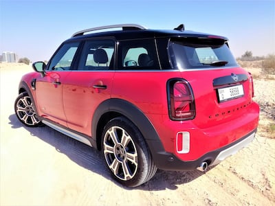The Countryman zips from 0 to 100kph in 7.4 seconds and has a top speed of 225kph.