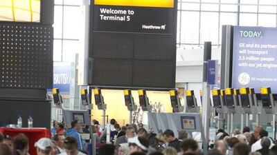 Heathrow invested nearly £600 million in improving the experience of passengers during the past year, including new stores in Terminal 5, above, by Chanel, Louis Vuitton and Hermes. Nick Obank / Getty Images