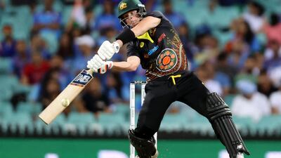 Australia's Steve Smith made 46 in Sydney on Sunday. AFP