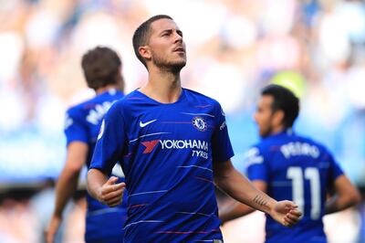 Eden Hazard scored a hat-trick for Chelsea against Cardiff City last Saturday. Getty Images
