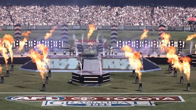 Kiss perform during the 2023 AFL Grand Final match in Melbourne, Australia. Getty Images