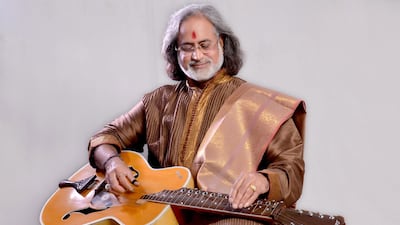 Pandit Vishwa Mohan Bhatt. Courtesy Repertoire Productions