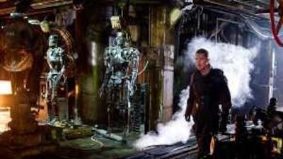 Early footage of the fourth installment in the Terminator series, titled Terminator Salvation , proves pleasingly grim and highly explosive.